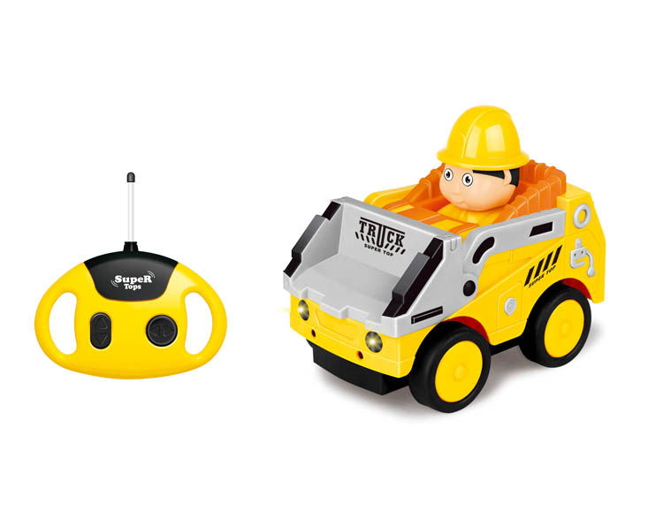 卡通工程车(带声音+音乐) 06-25D